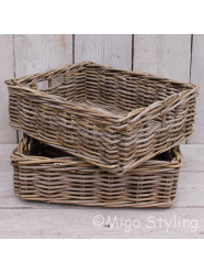 Schrankkorb Rattan 45x35x15