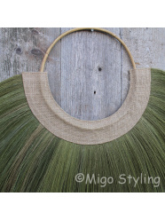 Wandhanger zeegras groen