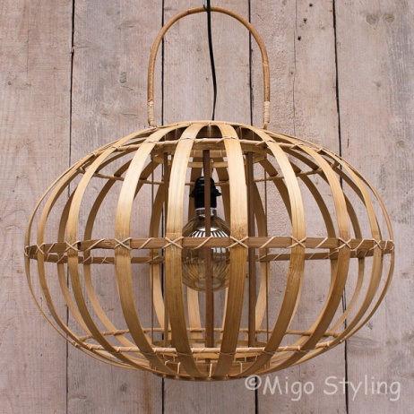 Hanglamp bamboe 