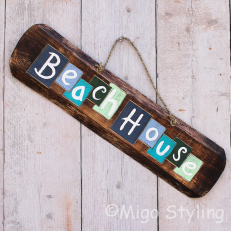 Beachhouse bord 