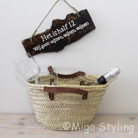 Cadeau pakket Tas met tekstbord
