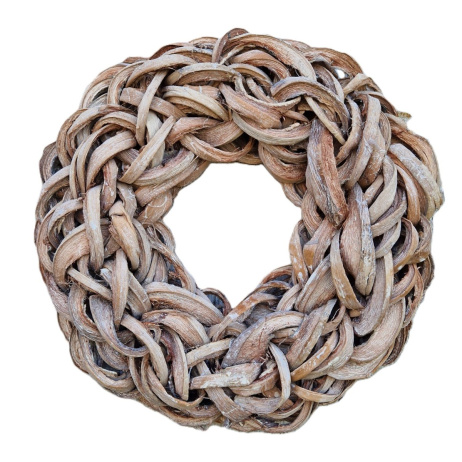 Coco slice Krans white wash