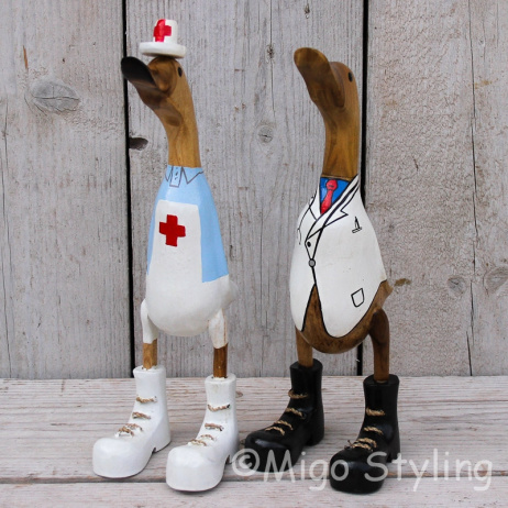Dokter en Zuster eenden set