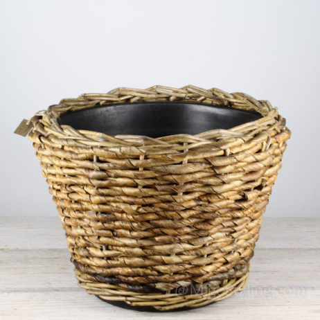 Drypot Korb aus Bananenblatt Abaca 43cm