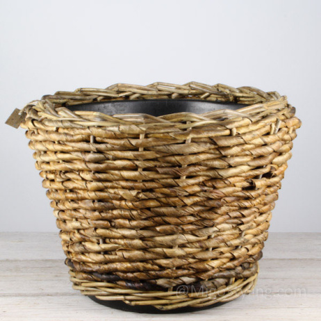 Drypot Korb aus Bananenblatt Abaca 43cm
