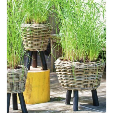Drypot mand op pootjes 