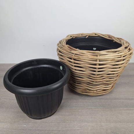 Drypot plantenmand met binnenpot