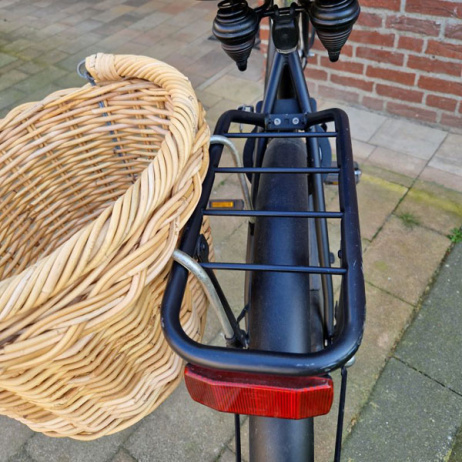 Fietshaakmand ovaal Naturel