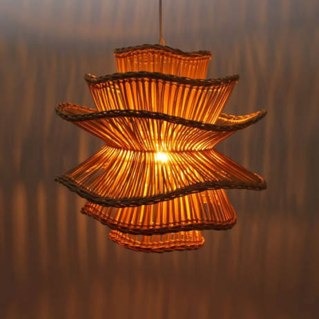 Hanglamp Wave naturel 