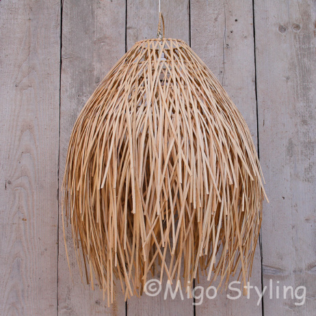 Hängelampe Raffia natur
