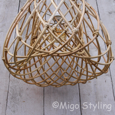 Hanglamp rotan naturel