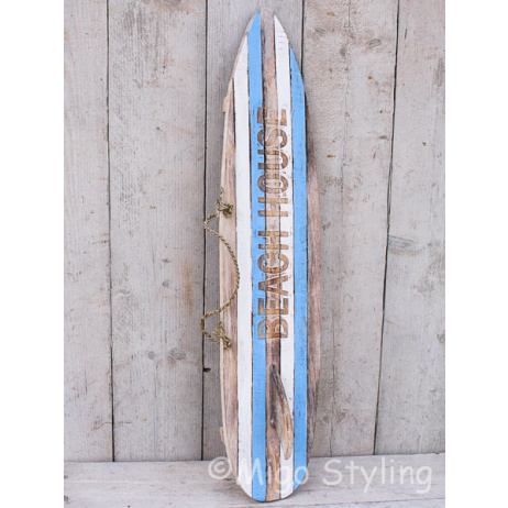 Holz Surfbrett mit Flosse