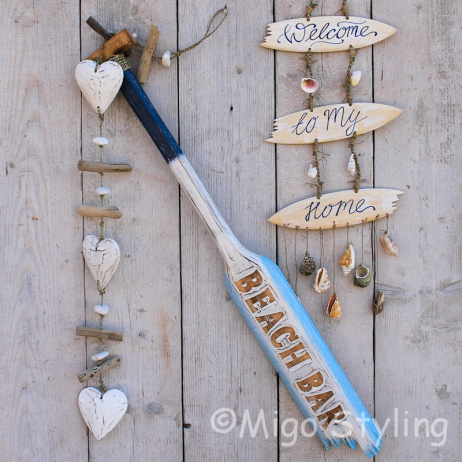 Houten peddel Beach pakket