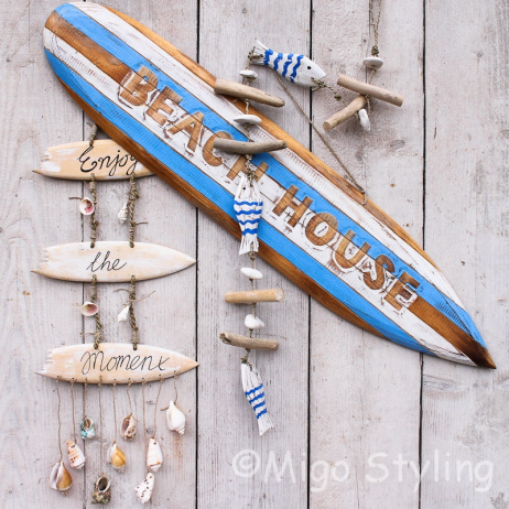 Houten Surfplank Beach House pakket