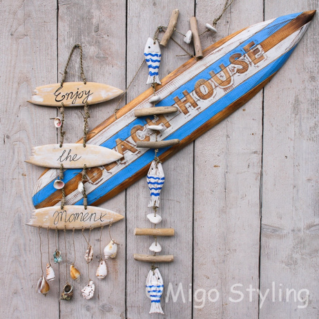 Houten Surfplank Beach House pakket  