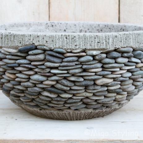 Riverstone potten hoog model 