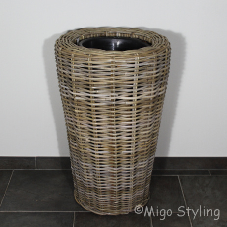 Rotan plantenzuil 