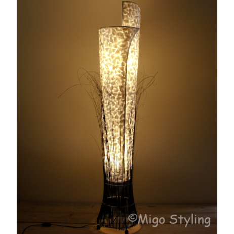 Vloerlamp Parelmoer schelpen 30 cm 