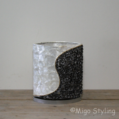 Tischlampe Muscheln Design Medium