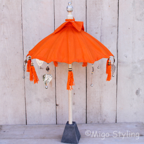 Tafelparasol uit Bali 