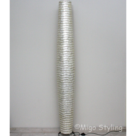 Vloerlamp Cone schelpen wit 200 cm 