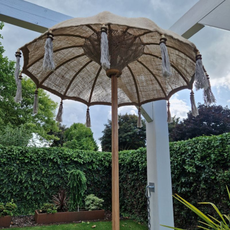 Jute parasol klein Dia 90cm