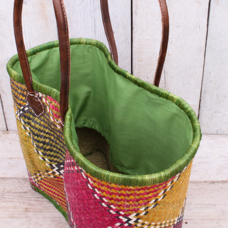 Jute strandtas Geel