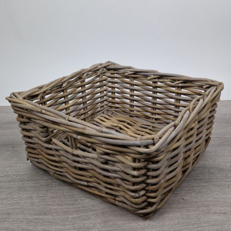 Schrankkorb quadratisch Rattan