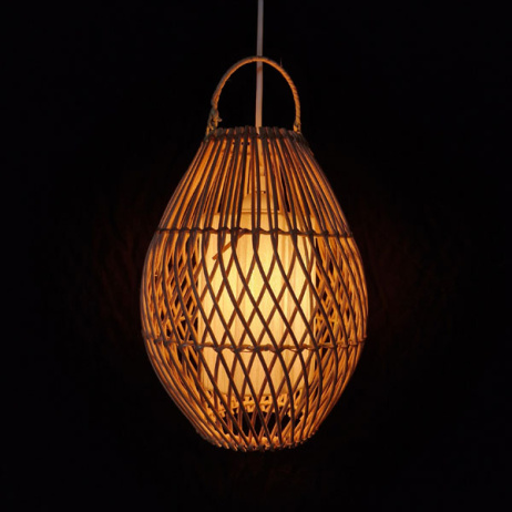 Kleine Hanglamp Riet