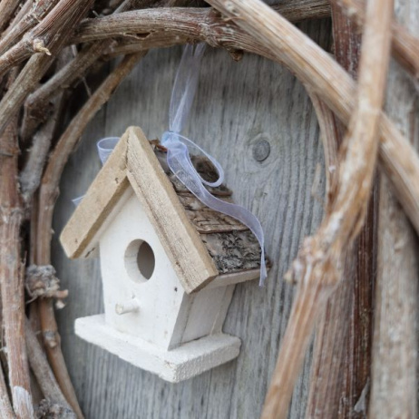 Kranz mit Vogelhaus 40 cm