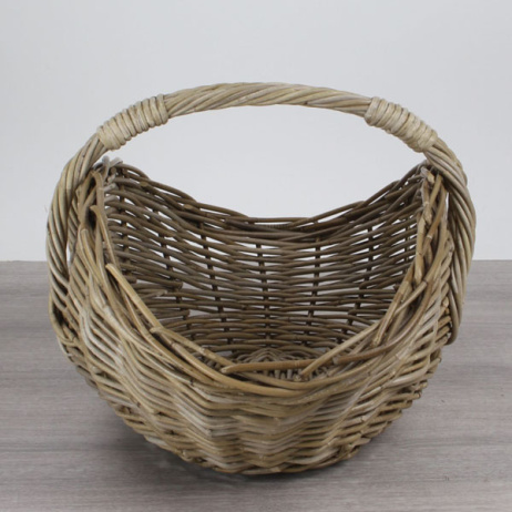 Lesekorb Henkelkorb Holzkorb
