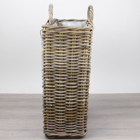 Moderner hoher Pflanzkorb, 60 cm