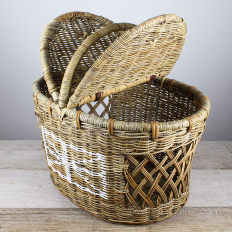 Picknickkorb Oval Trendy