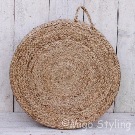 Jute-Hocker Dia 55