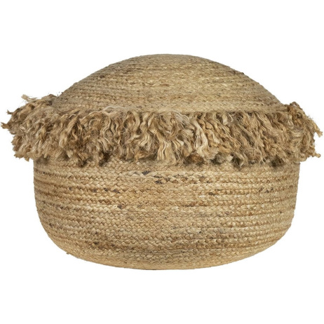 Hocker Pouf Jute natur