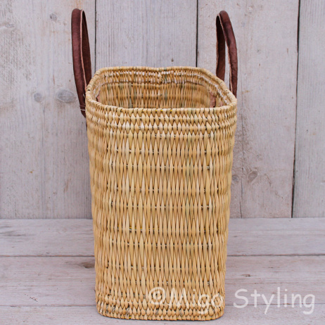 Rieten big shopper mais boodschappentas