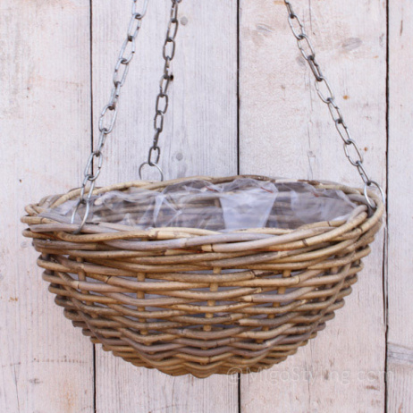 Rattan-Hängekorb Durchmesser 40cm