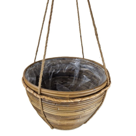 Rotan hangmand streep Dia 40cm