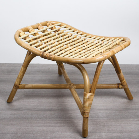 Rattan Fußschemel Hocker
