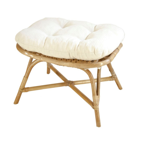 Rattan Fußschemel Hocker