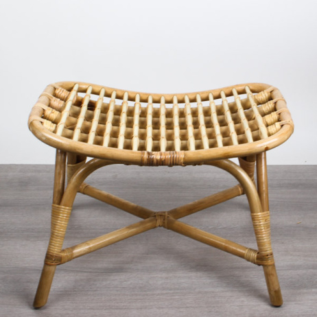 Rattan Fußschemel Hocker