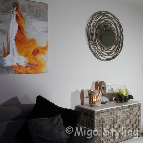 Rotan spiegel rond Kubo