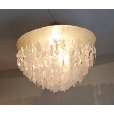 Muschellampe / Pendelleuchte 80 cm