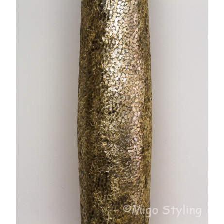 Vloerlamp Cone schelpen copper gevlokt 170 cm