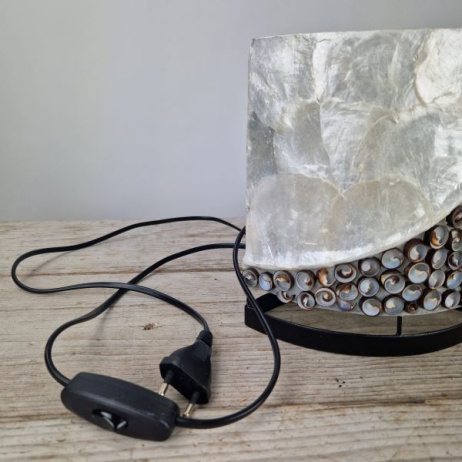 Tischlampe Muscheln Design klein