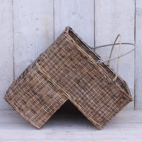 Treppenkorb Rattan