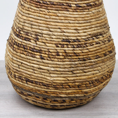 Vaas van bananenblad Abaca