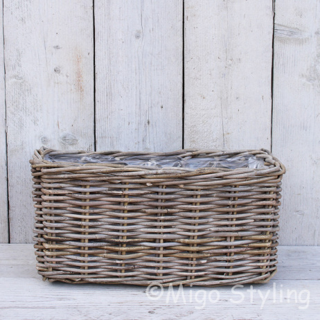 Vensterbankmand rotan 50 cm 