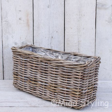 Vensterbankmand rotan 50 cm