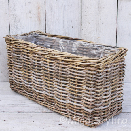 Vensterbankmand rotan 60 cm